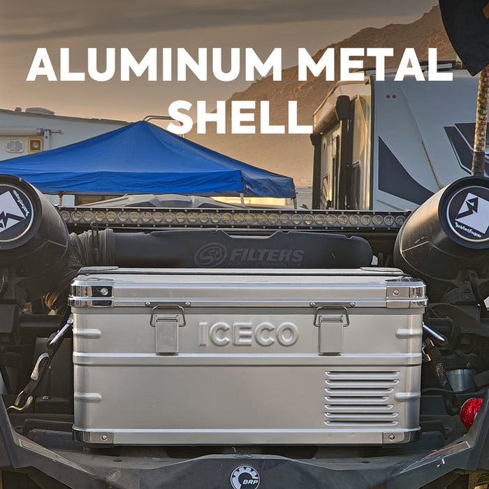 ICECO APL20 シルバー ICECO APL20 21QT Light Duty Aluminum Freezer Single Zone