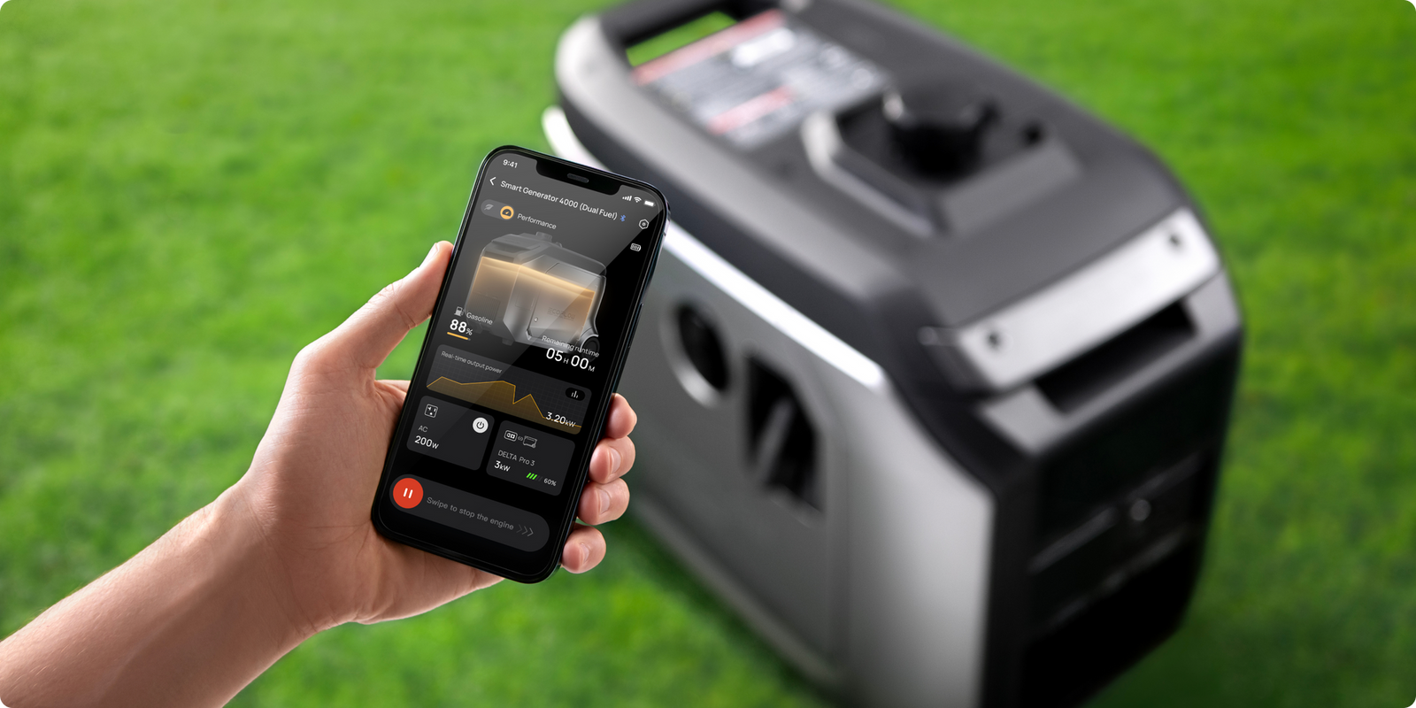 ecoflow dual fuel smart generator EcoFlow Smart Generator 4000 (Dual Fuel) – Mountain Adventure District