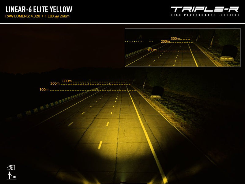 Triple R Linear-6 Elite (Yellow)