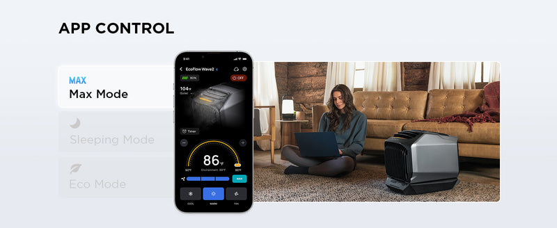 Ecoflow Wave 3 Portable Air Conditioner with Heater