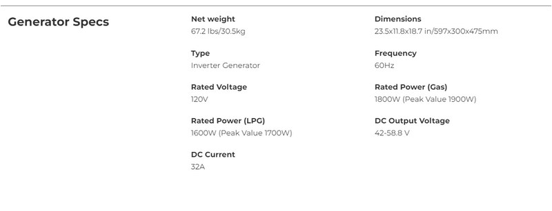 EcoFlow Smart Generator (Dual Fuel)